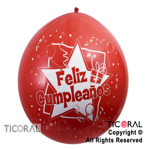 PIATA S R36 FASHION F/CUMPLE ESTRELLA 2C ROJO x 1